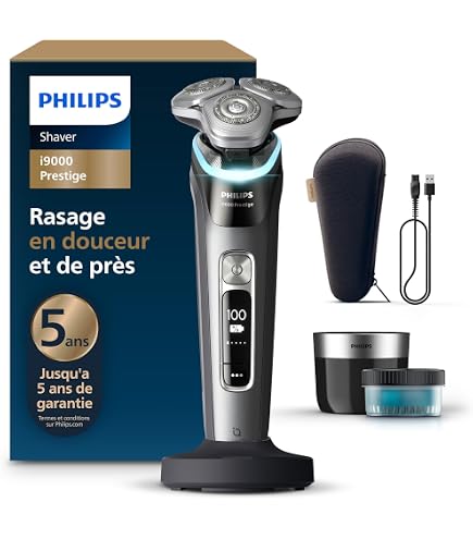 Philips S9000 Prestige Wet & Dry Electric Shaver with SkinIQ